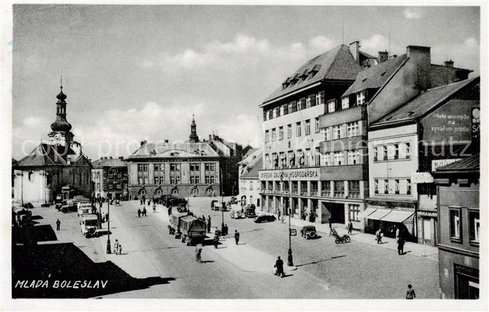 Mlada Boleslav Jungbunzlau CZ Marktplatz