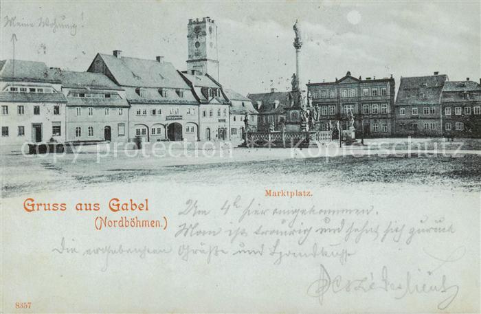 Gabel Jablonne Podjestedi CZ Marktplatz