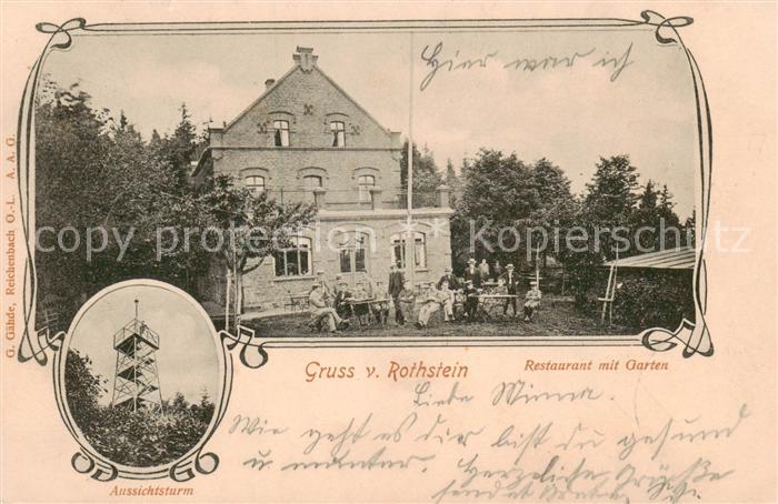 Rothstein-Sohland Oberlausitz Restaurant m. Garten