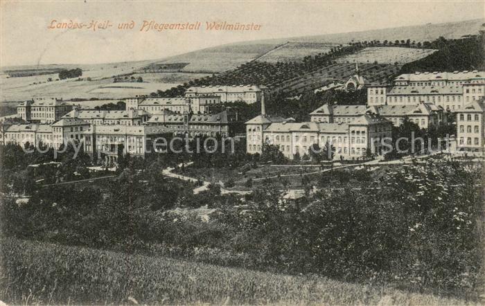 Weilmuenster Landes-Heil- u. Pflegeanstalt Aussenansicht