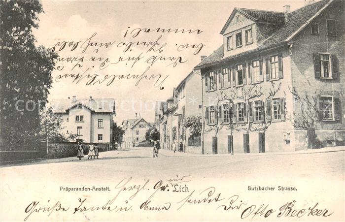 Lich Hessen Butzbacher Strasse Praeparanden-Anstalt