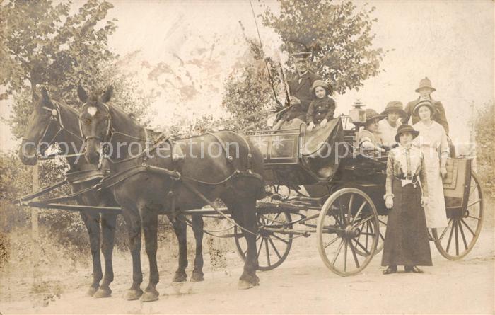 Schoeppingen Partie auf der Kutsche - Pferde - Gespann