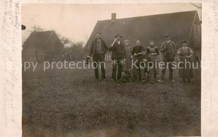 Verth Gruppenfoto Bauern