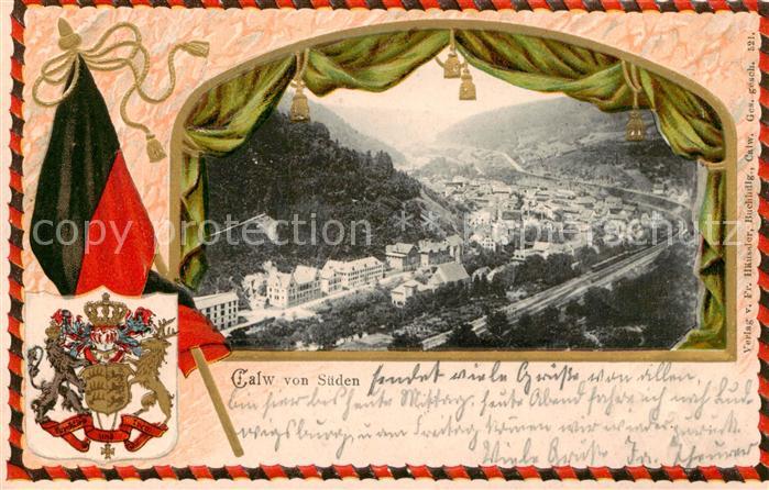 Calw Gesamtansicht v. Sueden