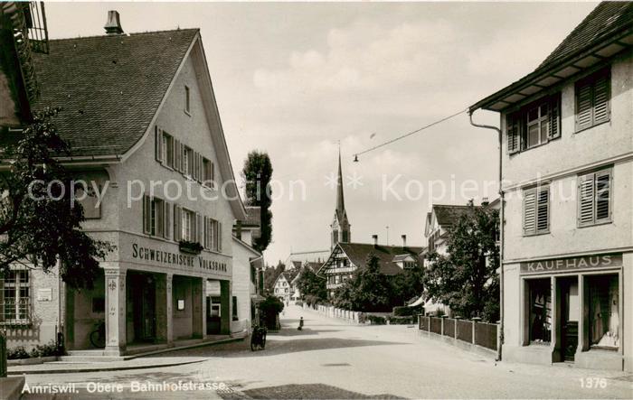 Amriswil TG Bahnhofstrasse m. Kaufhaus