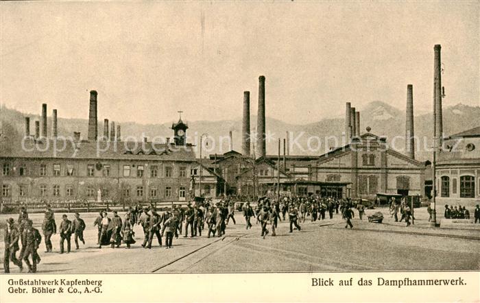 Kapfenberg Steiermark AT Gussstahlwerk Kapfenberg Gebr. Boehler u. Co. A.-G. Dam
