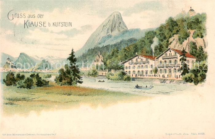 Kufstein Tirol AT Klause Teilansicht