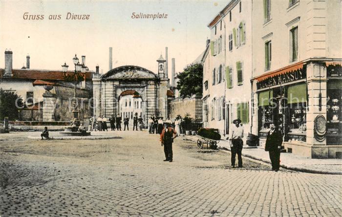 Dieuze 57 Moselle Salinenplatz Feldpost