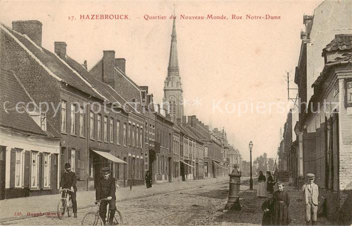 Hazebrouck Quartier du Nouveau-Monde - Rue Notre-Dame