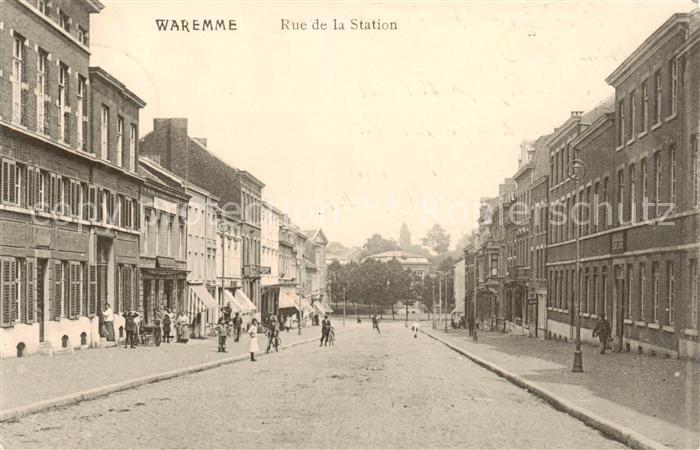 Waremme Belgie Rue de la Station