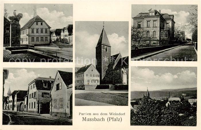 Mussbach Partien a. d. Weindorf