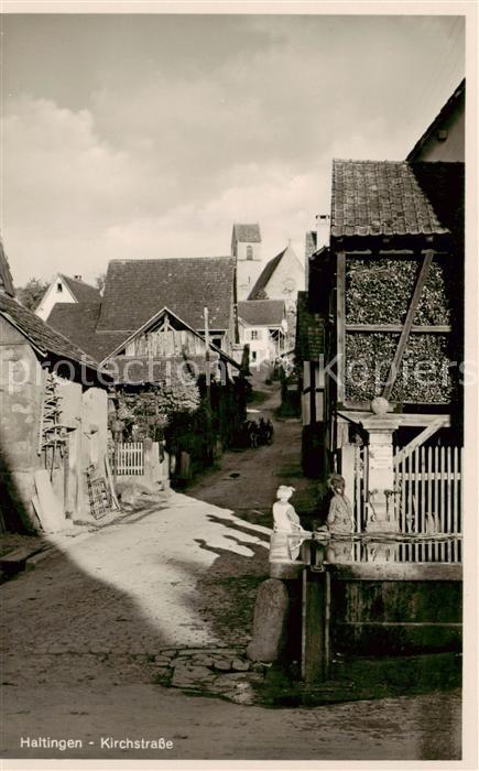 Haltingen Weil am Rhein BW Kirchstrasse