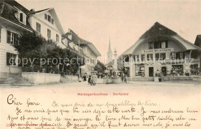 Herzogenbuchsee Dorfplatz