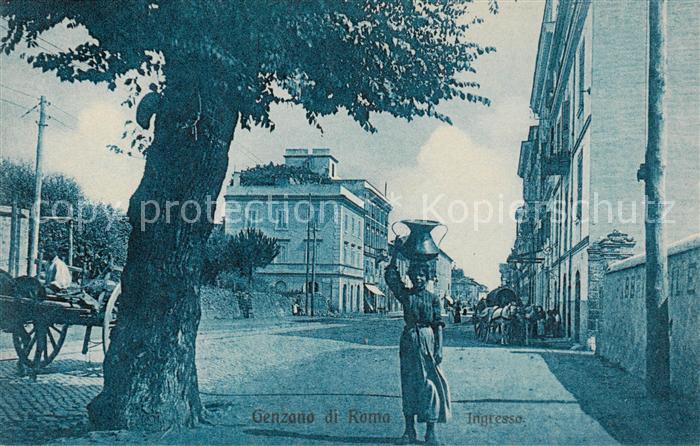 Genzano  di Roma Ingresso - Kutsche-Gespann