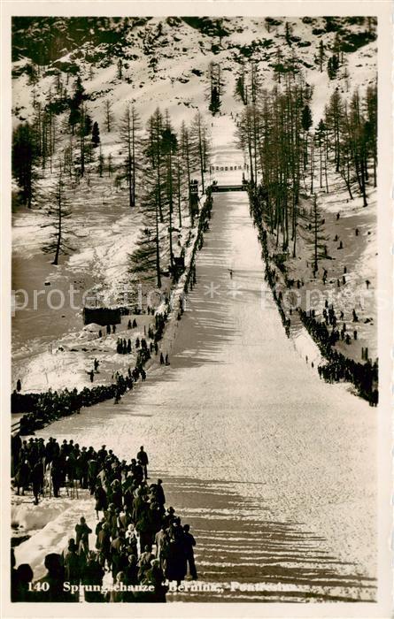 Pontresina Sprungschanze Bernina