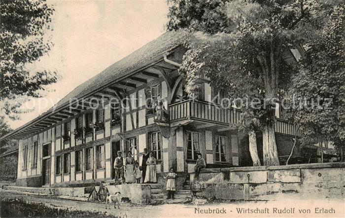 Neubrueck Bern BE Wirtschaft Rudolf von Erlach Aussenansicht