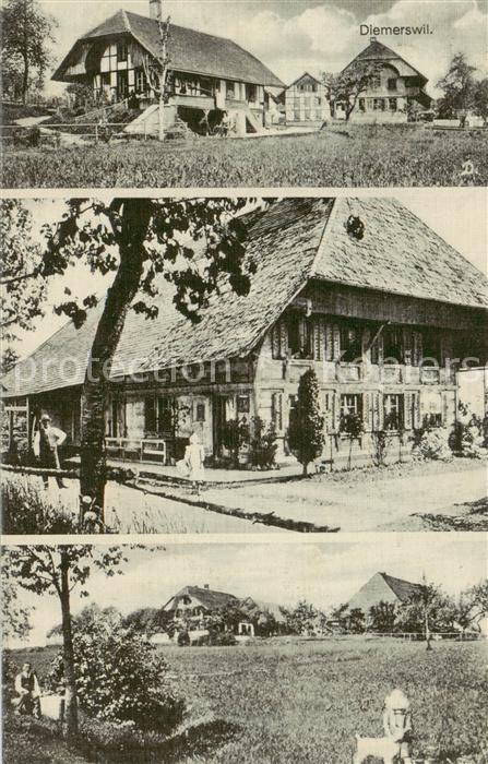 Diemerswil BE Teilansichten Alte Haeuser Aussenansichten