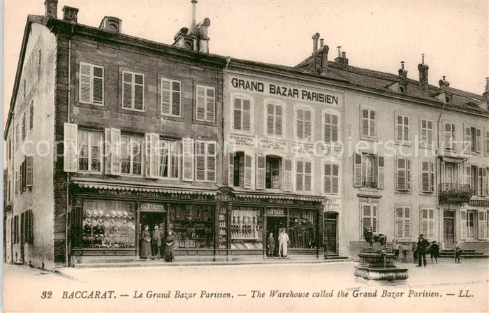 Baccarat 54 La Grand Bazar Parisien