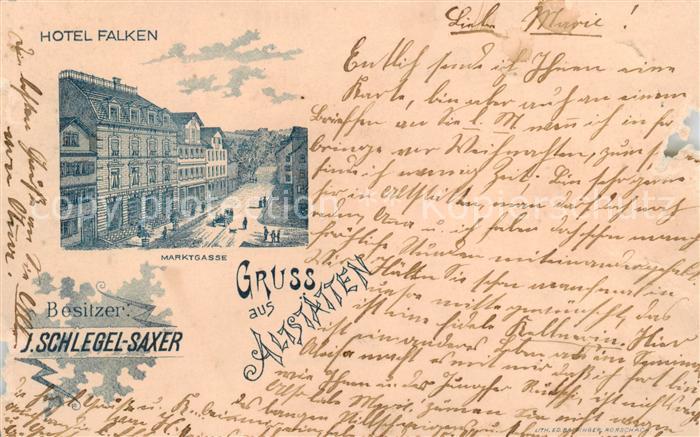 Altstaetten SG Hotel Falken - Marktgasse