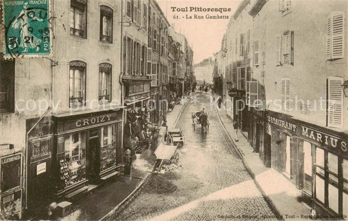 Toul 54 La Rue Gambetta