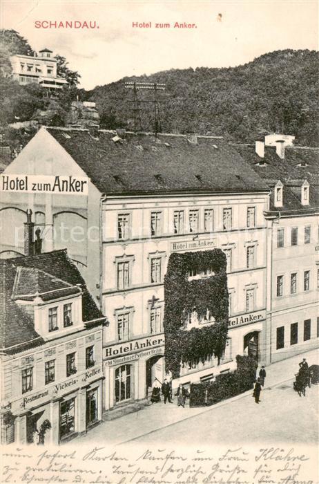 Schandau Bad Hotel zum Anker Aussenansicht