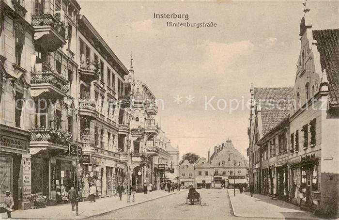 Insterburg Tschernjachowsk RU Hindenburgstrasse Feldpost