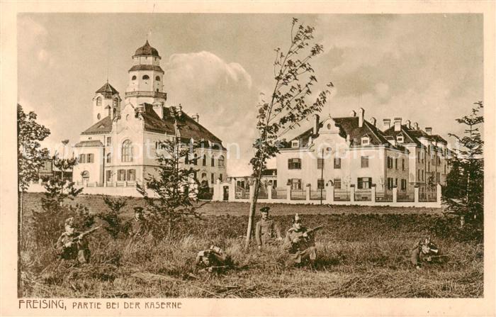Freising Oberbayern Partie b. d. Kaserne