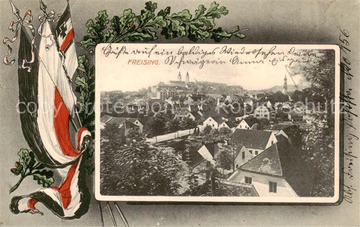 Freising Oberbayern Gesamtansicht