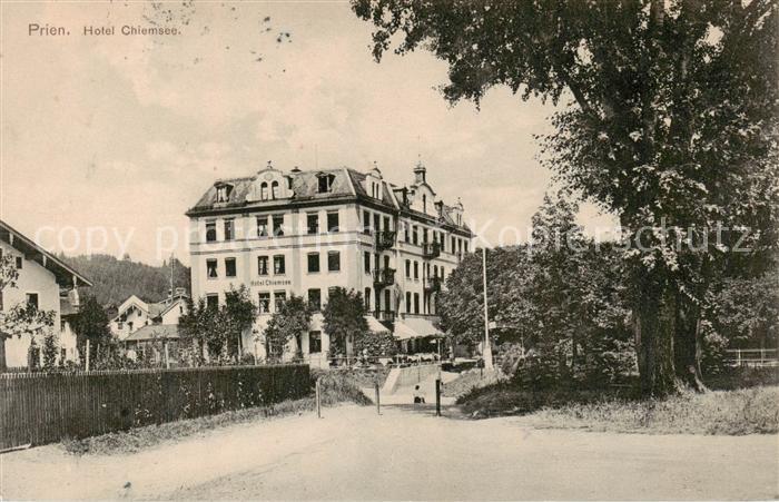 Prien Chiemsee Hotel Chiemsee Aussenansicht Feldpost