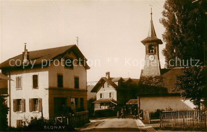 Blonay VD Dorfpartie