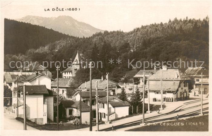 St-Cergue Nyon Suisse La Dole