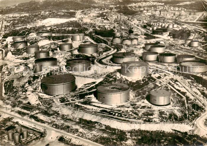 Bouches-du-Rhone Region Fliegeraufnahme Lavera Vue sur les Bacs