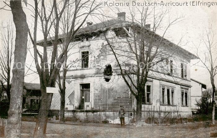 Elfringen 57 Moselle Kolonie Deutsch-Avricourt Feldpost