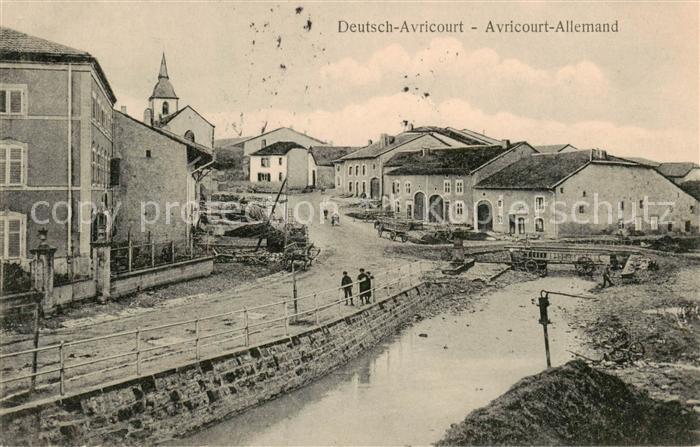 Deutsch-Avricourt 57 Moselle Partie am Kanal