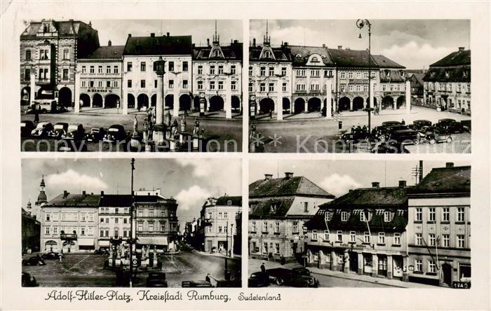 Rumburg Rumburk CZ A.-H.-Platz Teilansichten