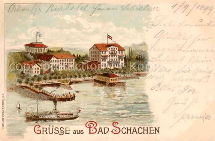 Bad Schachen Lindau Haeuser a. See