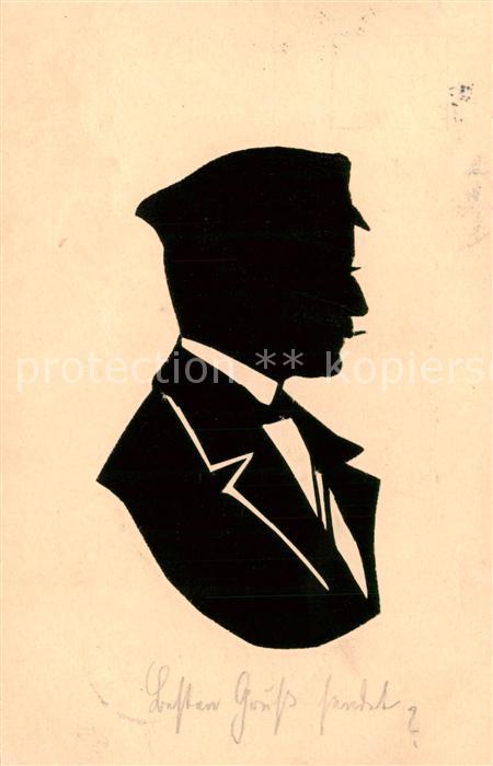 Karlsruhe Baden Schattenzeichnung Studentika