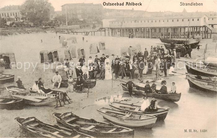 Ahlbeck Ostseebad Strandleben