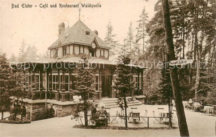 Bad Elster Restaurant-Cafe Waldquelle Aussenansicht
