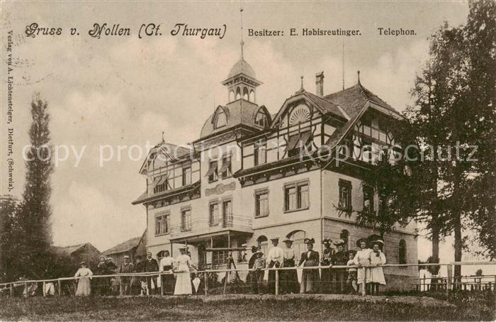 Nollen 735m Wuppenau TG Partie vorm Haus