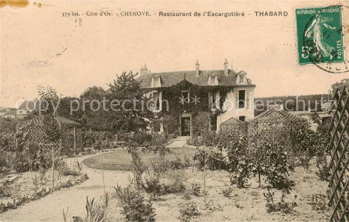 Chenove 21 Cote-d Or Restaurant de l Escargotiere - Thabard