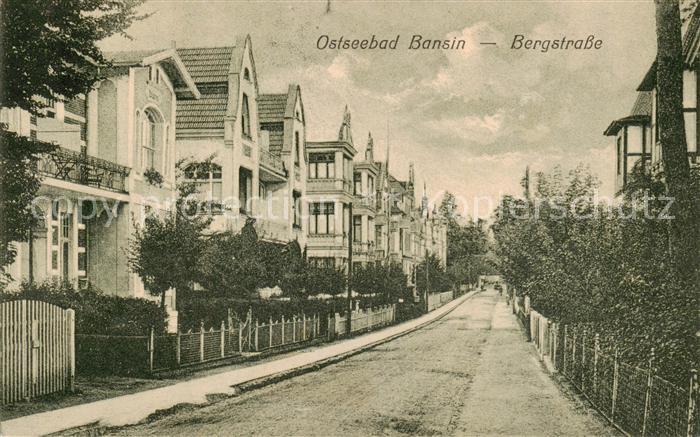 Bansin Ostseebad Bergstrasse