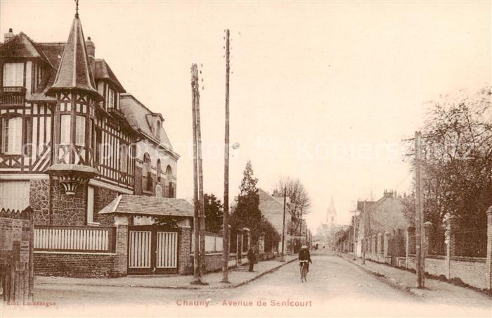 Chauny 02 Aisne Avenue de Senicourt