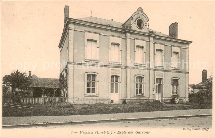 Pezou Ecole des Garcons - Feldpost