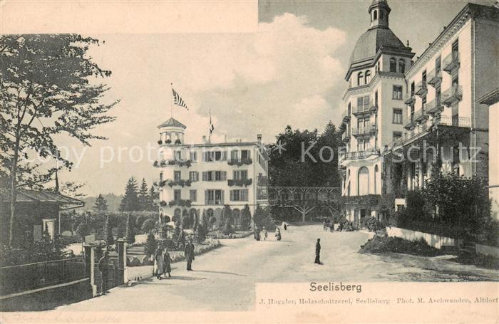 Seelisberg UR Teilansicht hist. Gebaeude