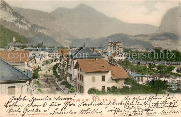 Meiringen BE Teilansicht