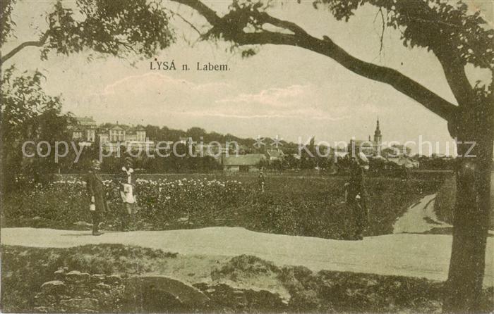 Lysa  nad Labem Lissa Elbe CZ Partie geg. Lysa n. Labem