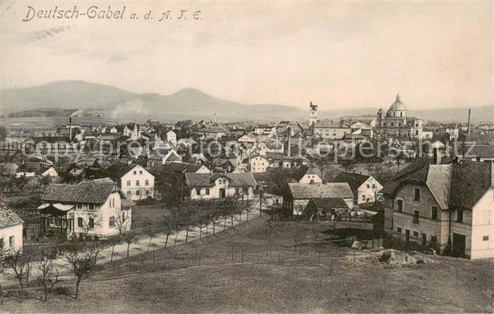 Deutsch-Gabel Jablonne Podjestedi CZ Gesamtansicht