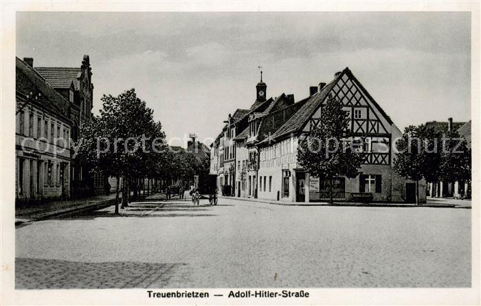Treuenbrietzen A.-H.-Strasse m. Fachwerkhaus
