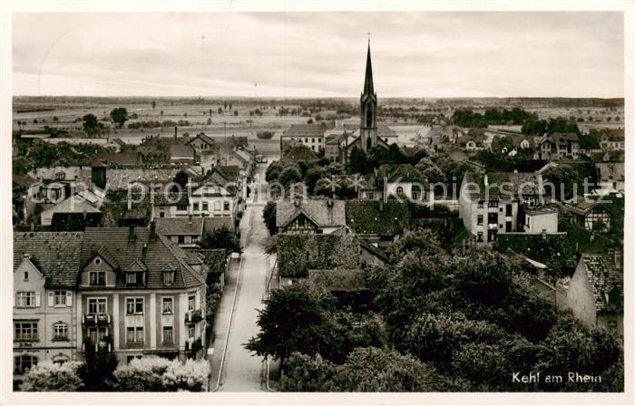 Kehl Rhein Gesamtansicht